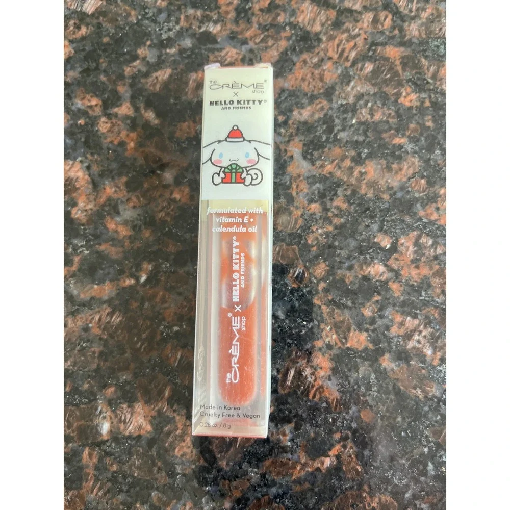 The Creme‎ Shop Hello Kitty Cinnamoroll Lip Oil Vitamin E Calendula Holiday New